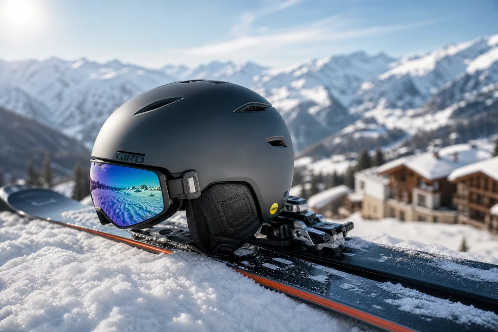 Ski Helmet with Goggle Compatibility