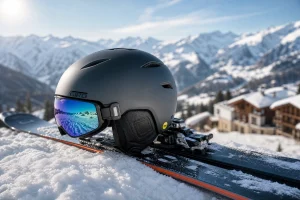 Ski Helmet with Goggle Compatibility